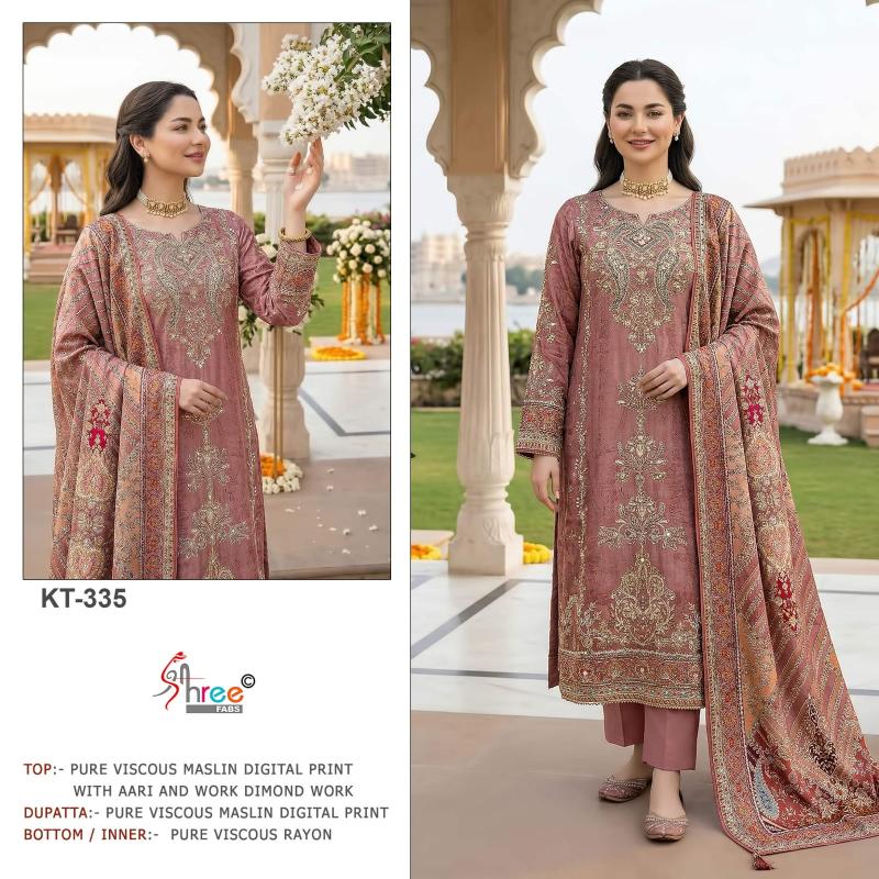 Shree fabs KT - 335 dress material wholesale